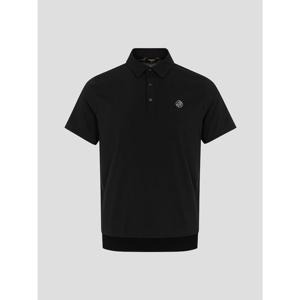 빈폴골프 [B_under] 남성 하이브리드 니트 칼라티 - 블랙 (BJ6342M225)