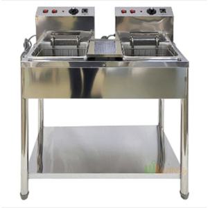 전기튀김기 MR-704 (스텐,2구) WL-1594