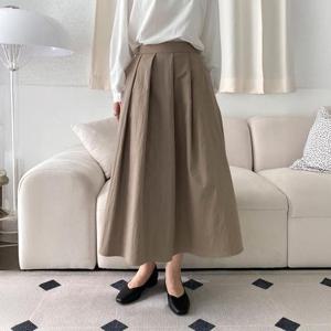 [강물처럼]아이우먼 앤디플리츠주름롱스커트 LTT138M510 빅사이