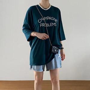 [강물처럼]아이우먼 프라레터링나염스판티 RAS475M506 빅사이즈