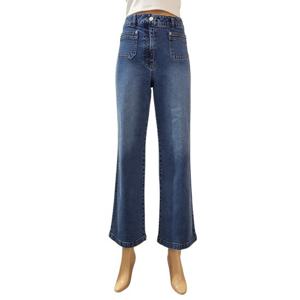 [반에이크]아웃포켓 사이드 워싱 일자 데님 (VB63DLM201T)