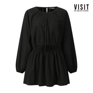 비지트인뉴욕  투웨이 스타일 스트링 미니 원피스 V63OP01