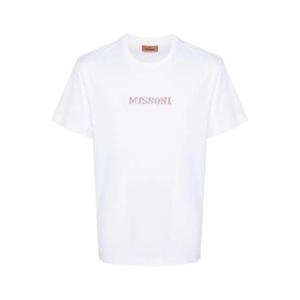 미소니 폴로 티셔츠 UC24SL01 BJ00C7S013U WHITE