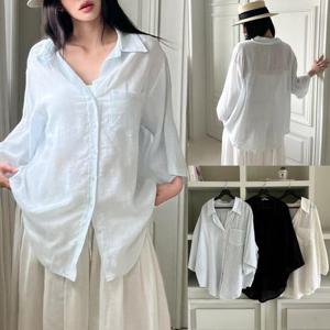 [강물처럼]위쉬몰 LT 드레시오버핏바캉스셔츠(U643H506) 빅사이