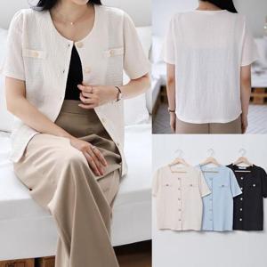 [강물처럼]위쉬몰 BN 스토리골드버클자켓(U637H506) 빅사이즈 (3