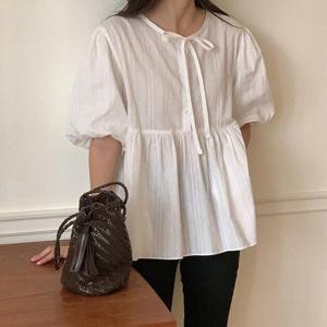 [강물처럼]아이우먼 데일리반오픈블라우스 DDP509M506 빅사이즈