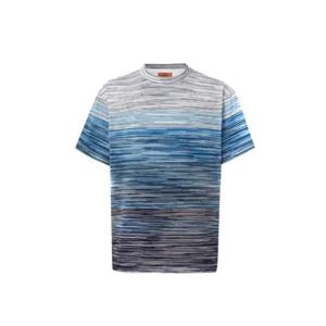 미소니 폴로 티셔츠 US24SL0J BJ00E5S72EQ BLUE