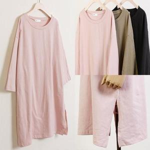 [강물처럼]위쉬몰 NB 코튼박스원피스(0079H505) 빅사이즈 (35408