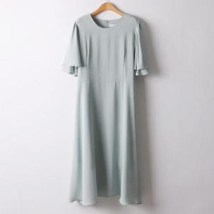 [강물처럼]아이우먼 두겹소매끈롱원피스 BEI804M505 빅사이즈 (3