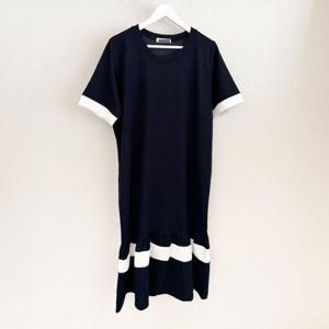 [강물처럼]아이우먼 레나머메이드배색원피스 BSS236M505 빅사이