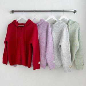 [강물처럼]빅사이즈후드티 S826L410 제니니트후드단추티 BN (202