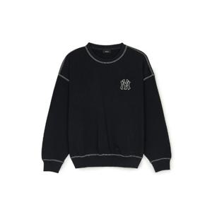 MLB긴팔티 PQJ 3AMTB0251-50BKS 베이직 쿠퍼스로고 메가오버핏 맨투맨 뉴욕양키스