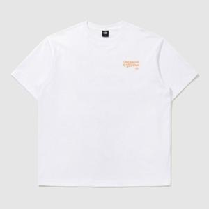 엄브로반팔티 JQS UQ221CRS55-WHT 비치클럽 후면 그래픽 반팔 티셔츠 / WHITE