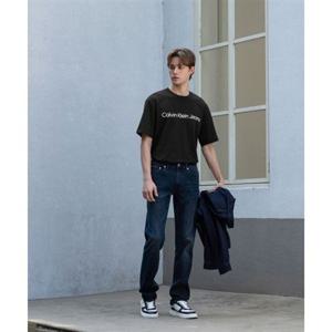 캘빈클라인 CALVIN KLEIN JEANS 남성 슬림핏 블루블랙 37.5 기능성 데님 4RAB727 0R7 4RAB7270R7 397102