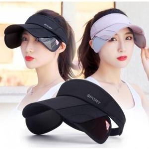 여성선바이져 여성용 슬라이딩 선바이저 골프캡