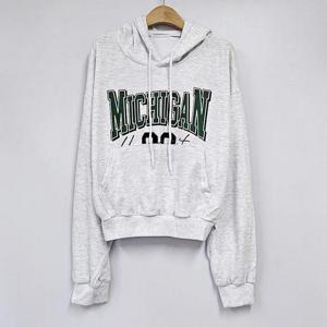 [강물처럼]아이우먼 미시나염주머니후드티 BUS643M409 빅사이즈