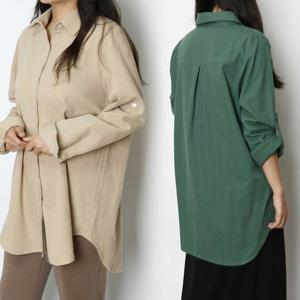 [강물처럼]위쉬몰 HG 언발코튼컬러남방셔츠(E805H409) 빅사이즈