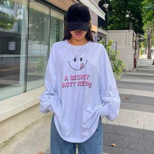 [강물처럼]아이우먼 테이스티나염롱긴팔티 NMS622M409 빅사이즈