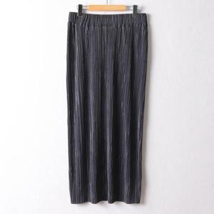 [강물처럼]아이우먼 심플플리츠롱스커트 RAF175M409 빅사이즈 (1