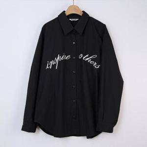 [강물처럼]아이우먼 코레터링자수루즈남방 WBS585M408 빅사이즈