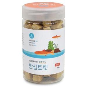 강아지개껌 스탠바이미 동결건조 안심트릿 연어 45g