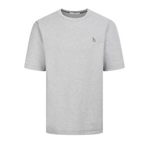 [헤지스]헤지스 그레이 멜란지 면혼방 반팔티셔츠 WHTS5B503G2