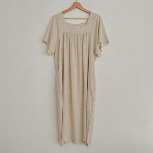 [강물처럼]아이우먼 블라썸린넨셔링원피스 RDS514M408 빅사이즈