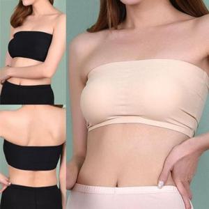 브라 (이노비아)무봉제 오프숄더 노와이어 탑브라