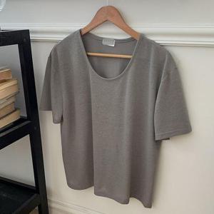 [강물처럼]아이우먼 썸머린넨루즈라운드티 MOS499M408 빅사이즈