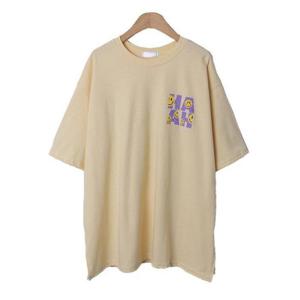 [강물처럼]아이우먼 동글하하빈티지박스티 BUS472M407 빅사이즈