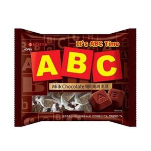 ABC초콜렛 6000 롯데제과 200g