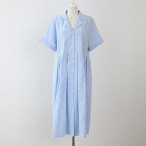 [강물처럼]아이우먼 스탠줄지핀턱반팔원피스 WBS459M407 빅사이