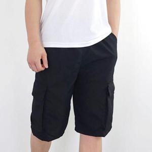 카고팬츠 남자 카고 반바지 여름 6부 밴딩 바스락 버뮤다 팬츠