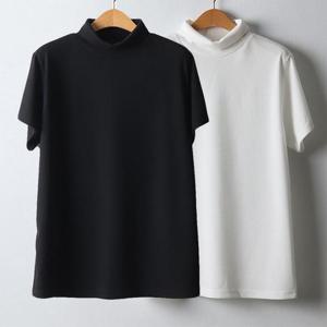 [강물처럼]위쉬몰 WW 알파하이넥반팔티셔츠(J369H407) 빅사이즈