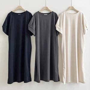 [강물처럼]빅사이즈사랑해요 S406L407 러블리튤립반팔원피스 SM