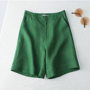 [강물처럼]아이우먼 베이직린넨면반바지 OSR141M407 빅사이즈 (1