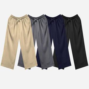 [강물처럼]빅사이즈사랑해요 R133L407 오로라린넨와이드팬츠 DK