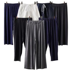 [강물처럼]중년 빅사이즈 반바지 아이스 배기팬츠 통바지 미시옷