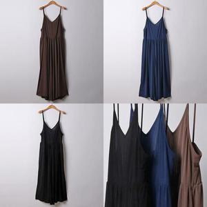 [강물처럼]위쉬몰 RA 브이넥쿨스판점프슈트(I880H407) 빅사이즈