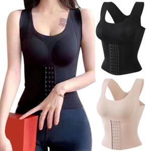 브라뽕 심리스 올인원 볼륨 바디라인 왕뽕압박나시(코르셋)