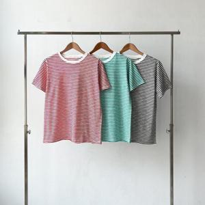 [강물처럼]빅사이즈사랑해요 S313L406 아담스트라이프반팔티 BN