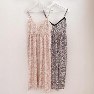 [강물처럼]빅사이즈사랑해요 S319L406 플로럴끈레이스원피스 BN