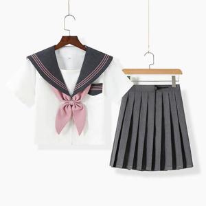 [강물처럼]빅사이즈사랑해요 R120L406 일본교복그레이투피스 DG