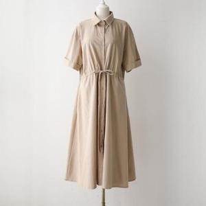 [강물처럼]아이우먼 스트링린넨훌롱원피스 WBS187M406 빅사이즈