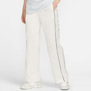 나이키바지 RQA FV7656-135 여성 윈드러너 하이웨이스트 우븐 오픈 헴 팬츠