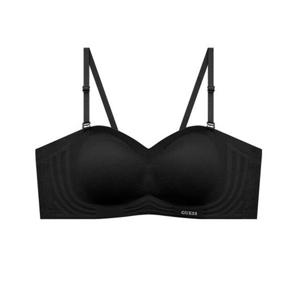 게스 GUESS UNDERWEAR 오프숄더 하프컵 프리컷 브라 - 블랙 GEWBR328BK 393729