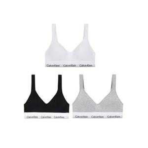 캘빈클라인 Calvin Klein Underwear 여성 아이콘 모달 코튼 스쿱백 브라렛 3종 택1 (QF5490-100020001) 391484