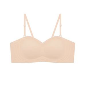 게스 GUESS UNDERWEAR 오프숄더 하프컵 프리컷 브라 - 베이지 GEWBR328BE 394975