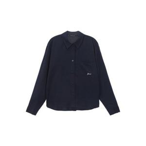 게스 GUESS 여성 레터링 소매 셔츠 YN3W1262 396026