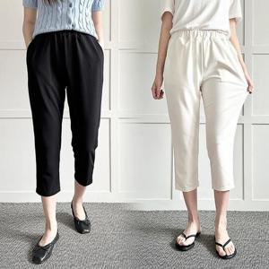 [강물처럼]위쉬몰 LO 쿨스판8부배기팬츠716(P403H405) 빅사이즈